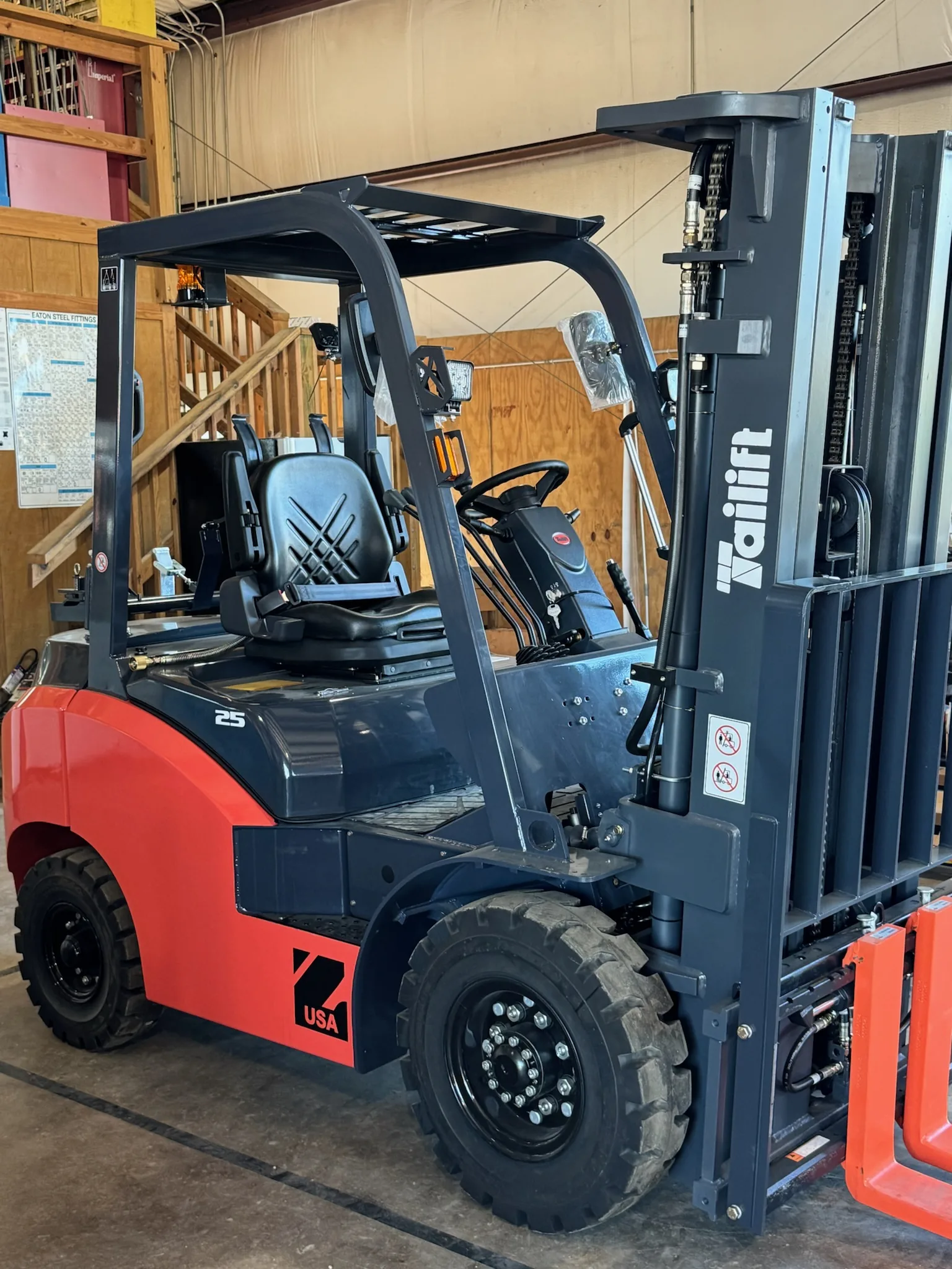 Bolton Equipment yard with forklifts and industrial machinery ready for service